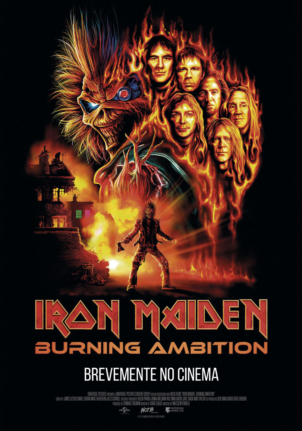 Iron Maiden: Burning Ambition Mira Maia Shopping Castello Lopes Cinemas