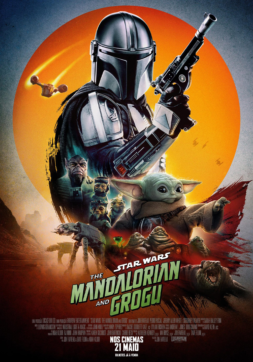 Star Wars the Mandalorian and Grogu Mira Maia Shopping Castello Lopes Cinema